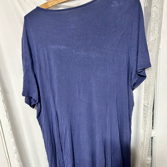 George Olive and Navy tops -3x/2x- two comfortable tops-new or like new - Picture 11 of 12
